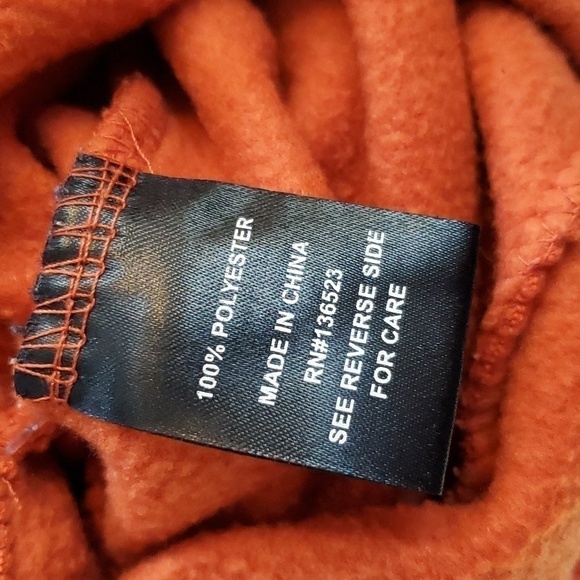 Brooklyn Cloth- Mens Jogging Pants Rust colored side pockets Sz.Large - Picture 10 of 10